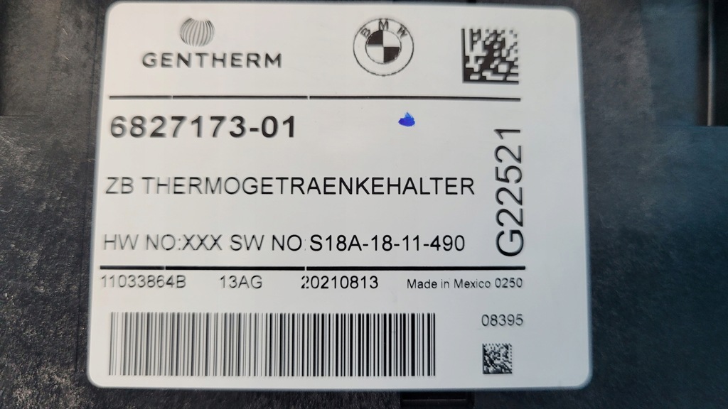 фото №13, Bmw x6 iii g06 21r подстаканник кронштейн термический na напитки 6827173