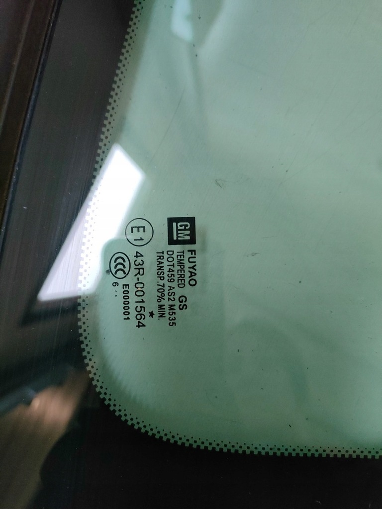 фото №6, Opel zafira c lift стекло кузовная правый задняя