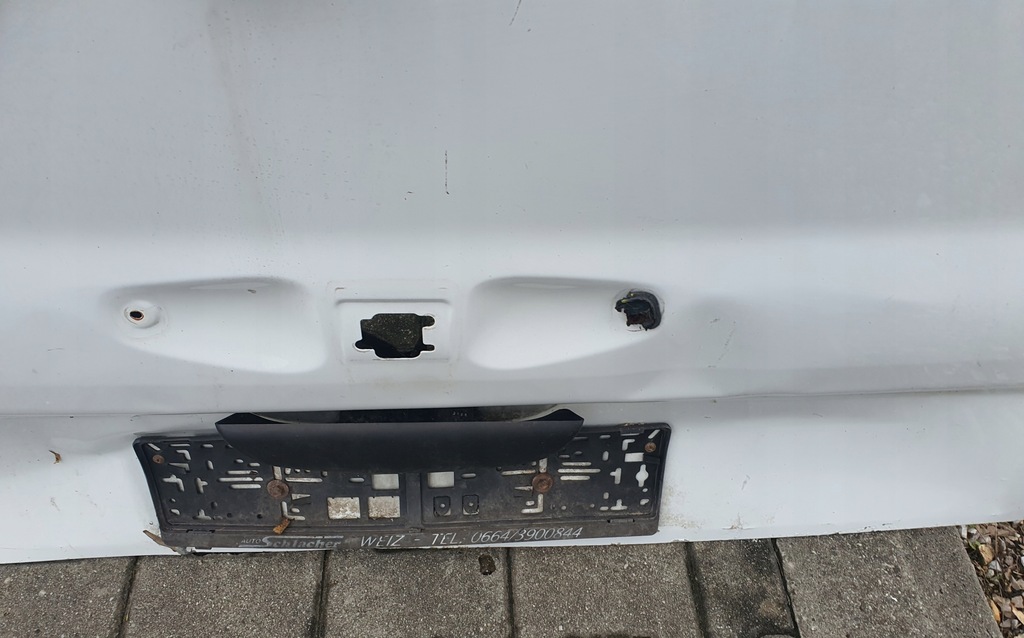 фото №5, Крышка багажника задняя задняя renault trafic ii