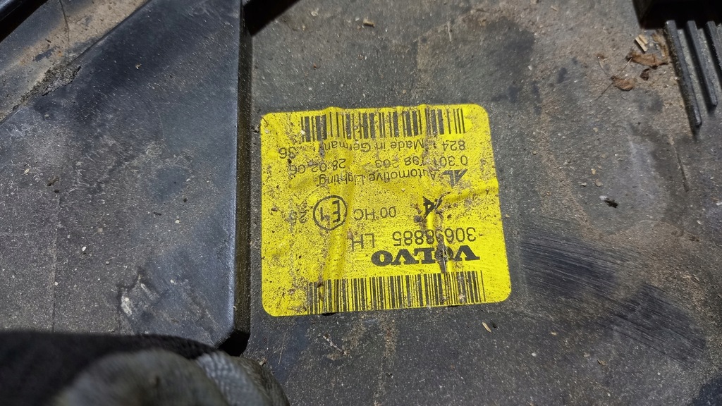 фото №6, Фара левый volvo s40 ii v50 i lift 04-07r