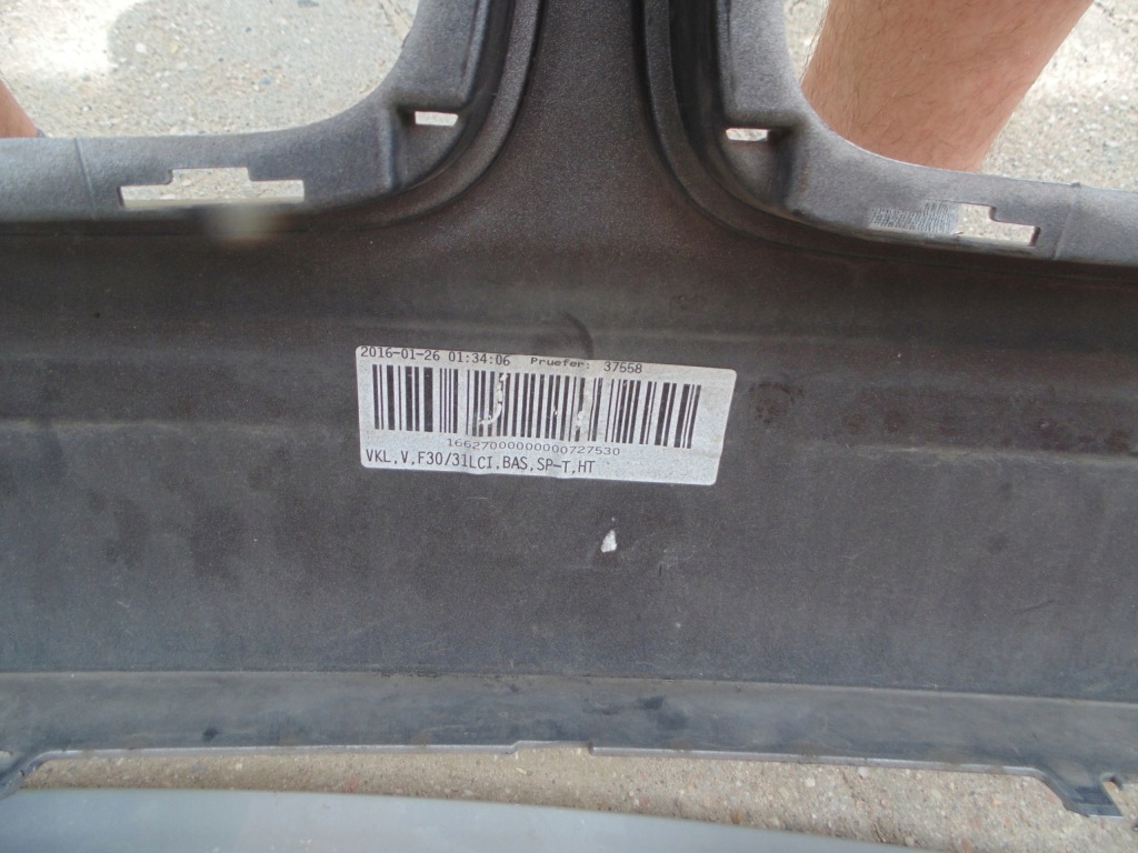 фото №5, Бампер bmw 3 f30 f31 4xpdc нет отремонтированный leszno rawicz