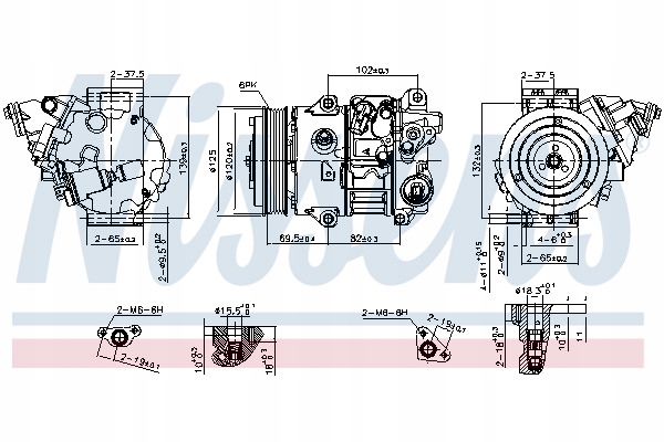 фото №9, Компрессор кондиционера nissens 890805 pl dystrybucja