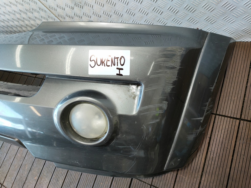 фото №8, Kia sorento i 03-09 бампер передний перед противотуманные фары оригинальный номер