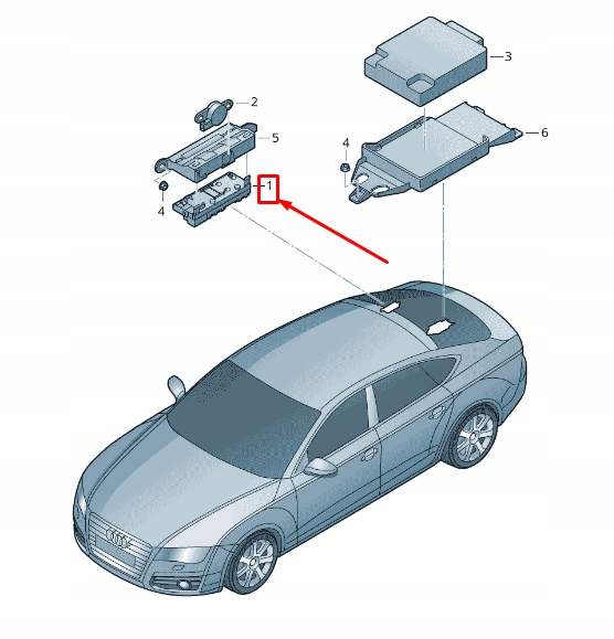 фото №1, Audi a7 sportback 4g rear задні двері керування unit 4g8959107n
