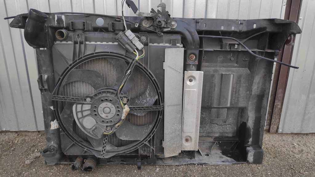 фото №4, Pas передний вентилятор радиатор citroen c3 i