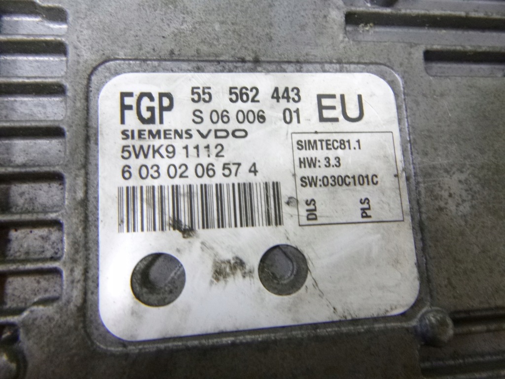 фото №12, Набор стартовый бортовой компьютер opel signum 2.2