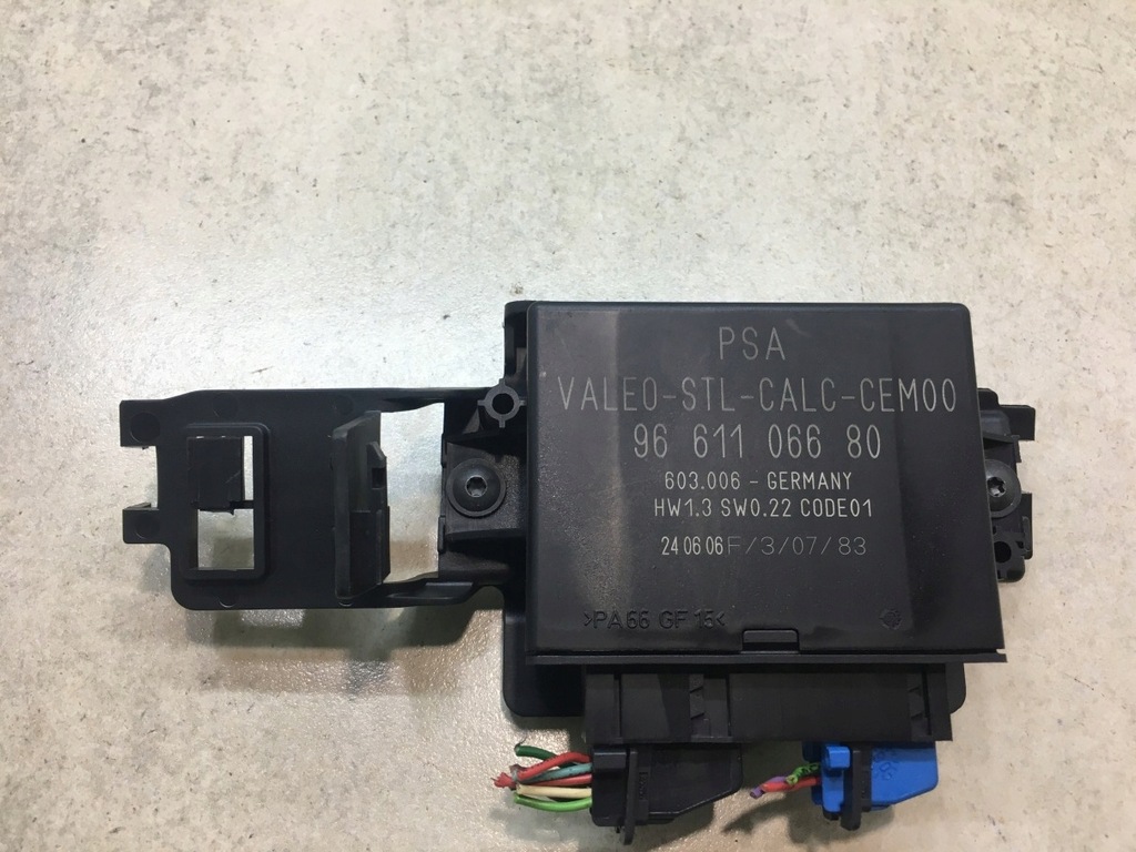 фото №1, Модуль pdc citroen c5 i fl 9661106680