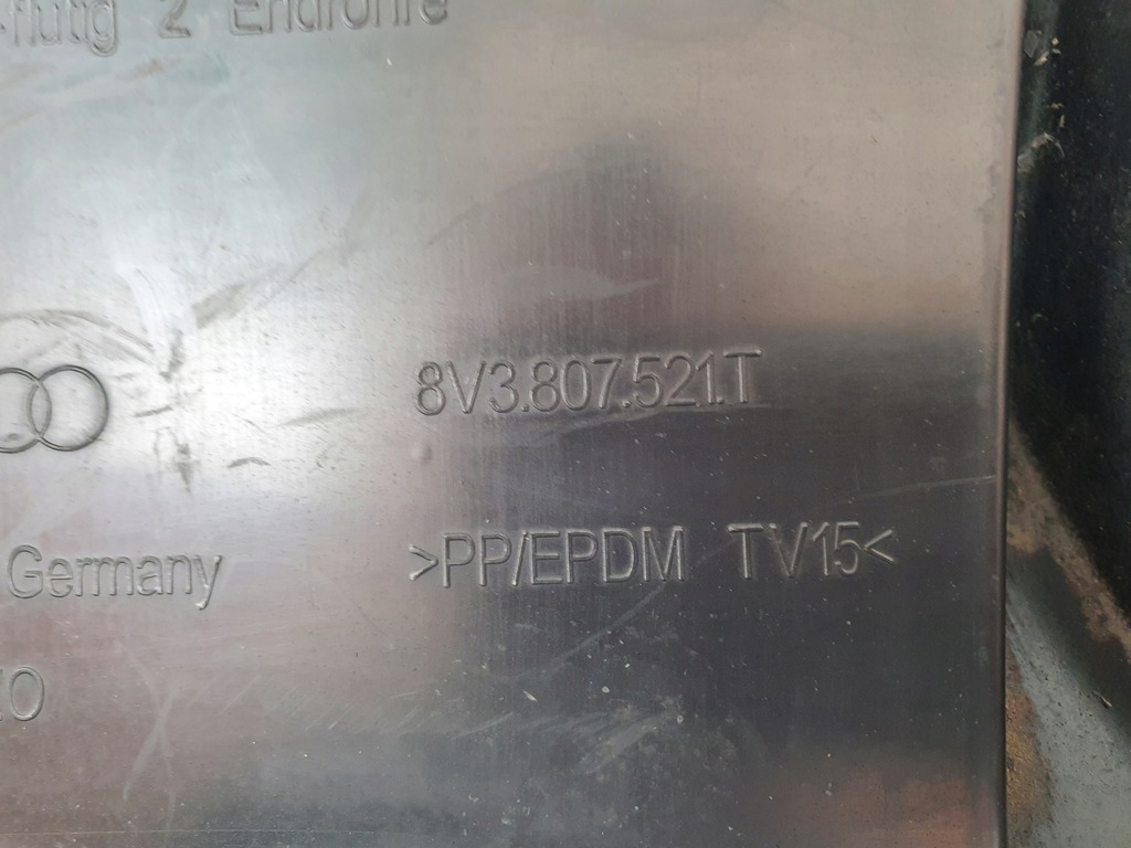 фото №8, Спойлер бампера задня audi a3 8v lift 8v3807521t