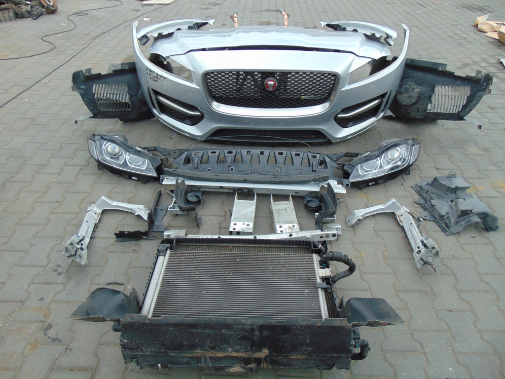 фото №2, Kompletny перед капот бампер f-pace r-sport 2.0d