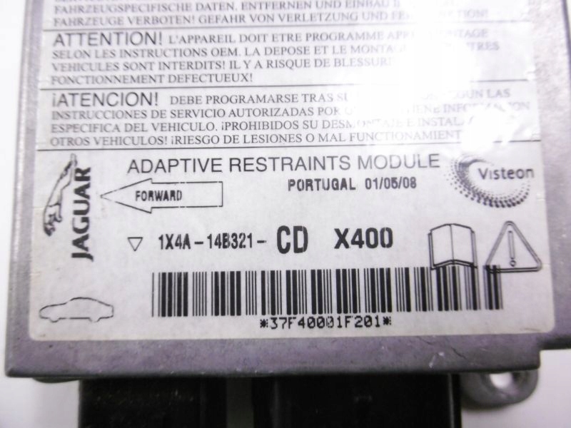 фото №4, Jaguar x type датчик датчик подушка безопасности 1x4a14b321cd