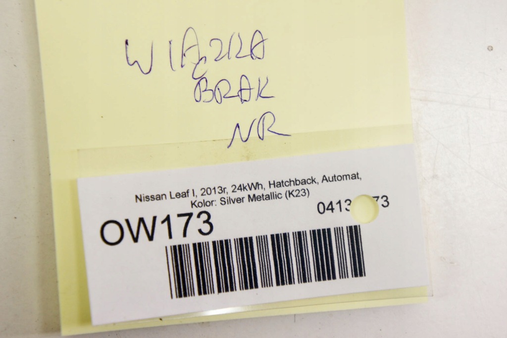 фото №5, Ow173 nissan leaf i ze0 жгут