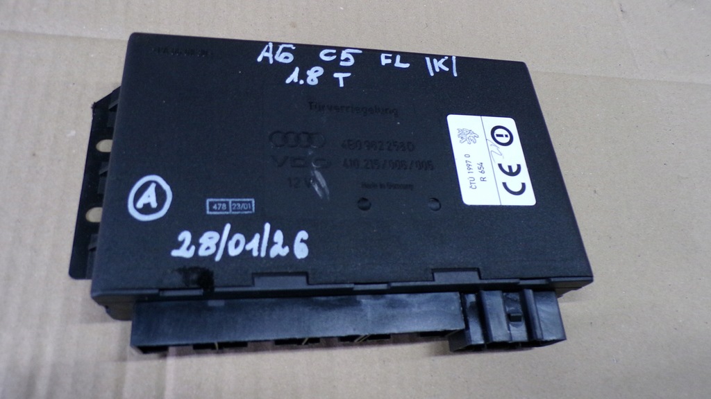 фото №1, Audi a6 c5 lift модуль комфорту 4b0962258d