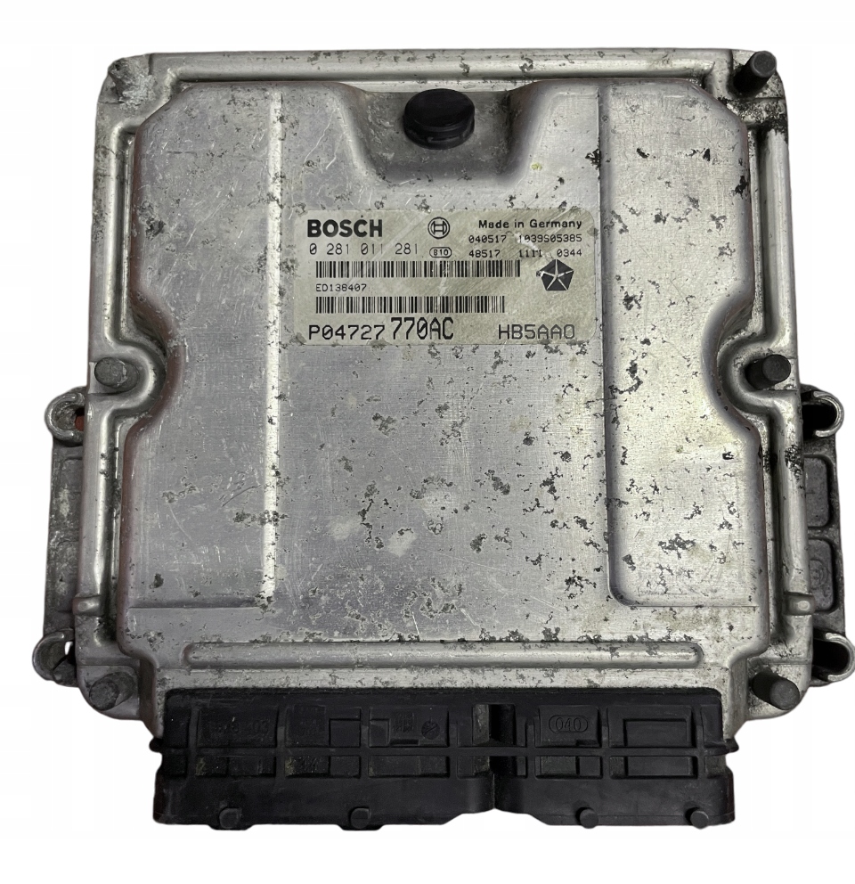 фото №1, Блок управления chrysler voyager 2.8 0281011281 p04727770ac
