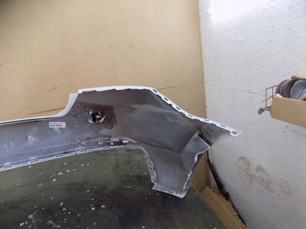 фото №12, Бампер задняя задний skoda rapid spaceback 2012- 5jj807421b 0ryginał