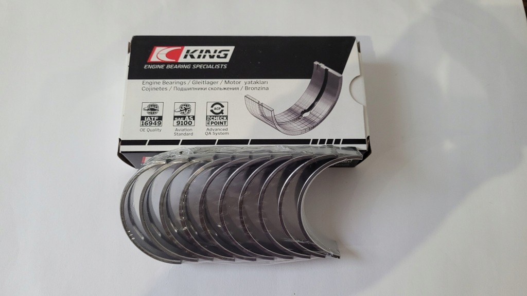 Купити King mb5837si0.5 набір підшипник вала колінчастого