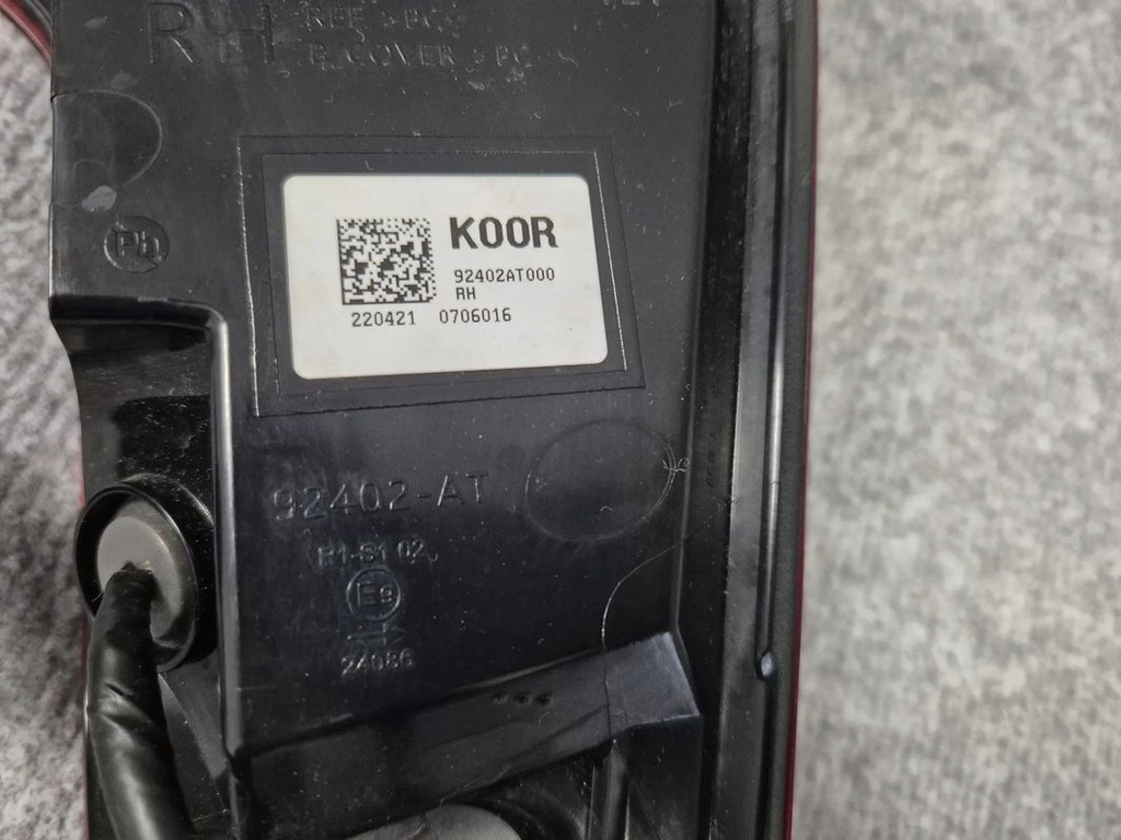 фото №7, Лампа задня задня права - kia niro ii 92402at000 22-