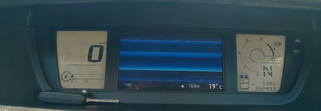 Купити Панель спідометр дисплей citroen c4 picasso 1 2.0 hdi 9673538580