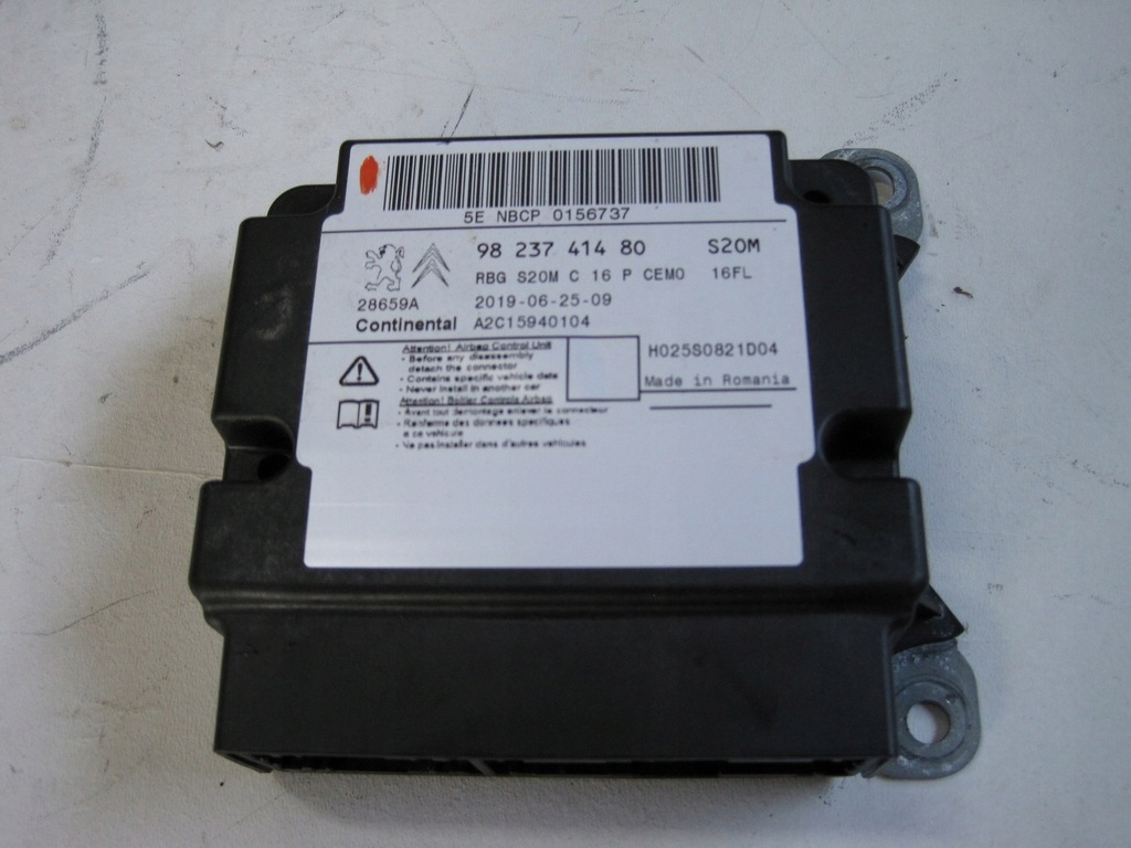 фото №1, Датчик подушка безопасности peugeot ii 3008 5008 9823741480