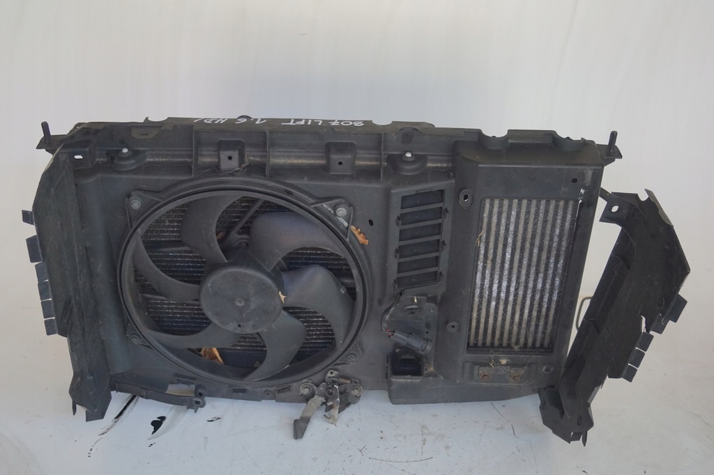 фото №6, Радиатор вентилятор peugeot 307 lift 1.6 hdi