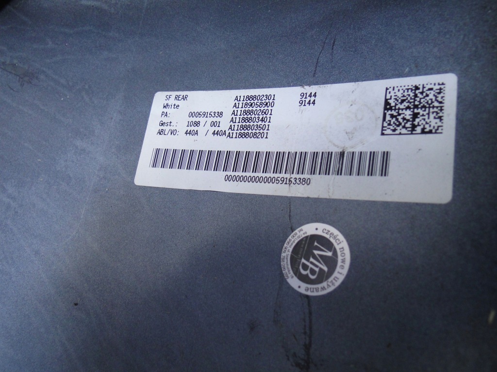 Mercedes cla 118 w118 бампер задний pts amg a1188859601 a1188802301 144 Недорого