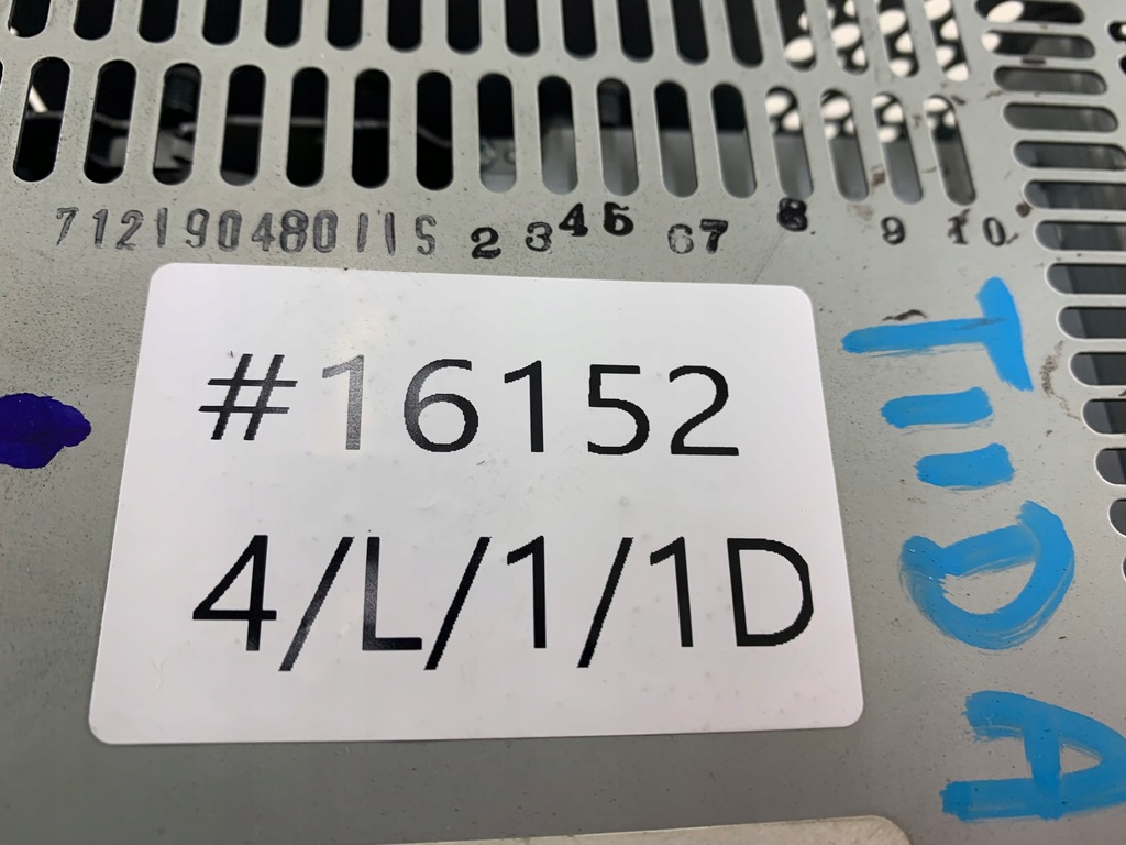 фото №10, Nissan tiida радио радиопроигрыватель cd bluetooth 28185em01a