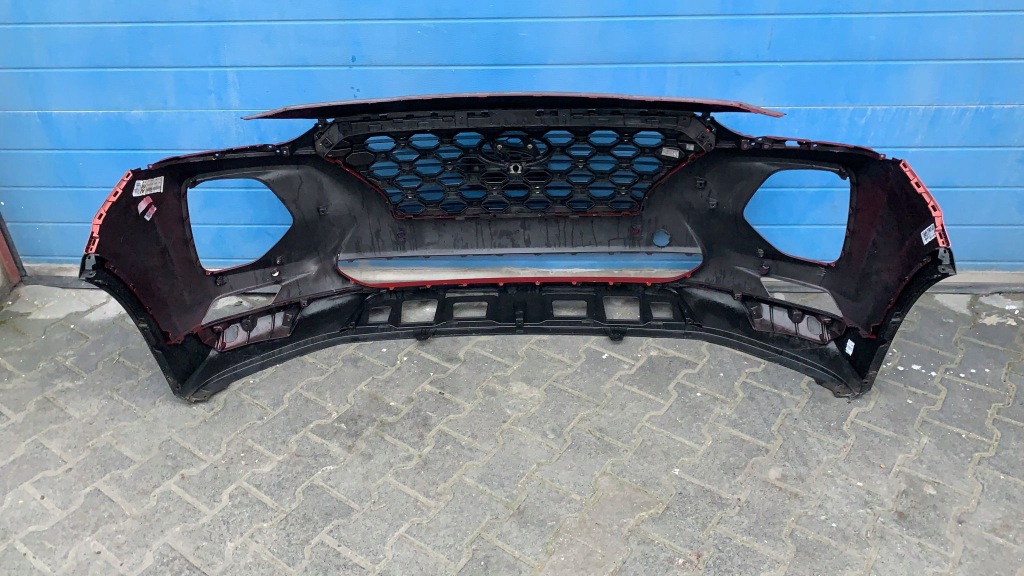 фото №7, Hyundai santa fe 2019- бампер передний перед