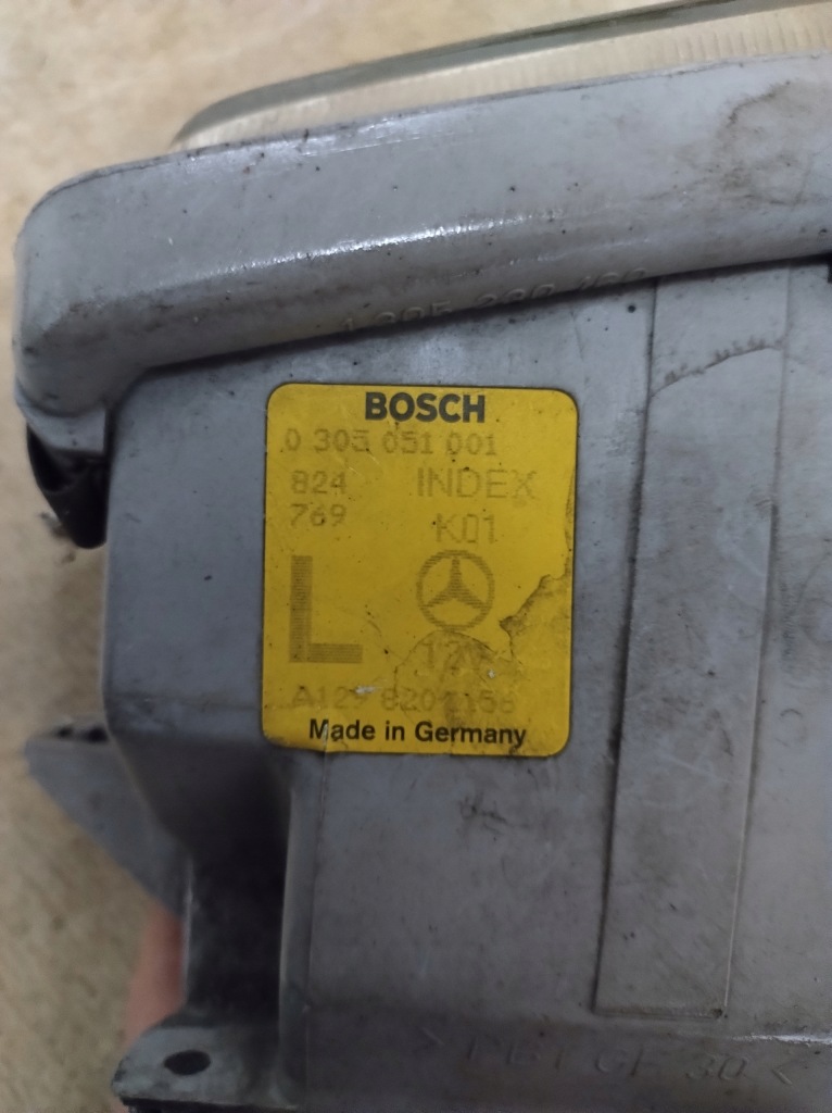 Протитуманна фара лівий mercedes sl 129 r129 1298201156 Доставка