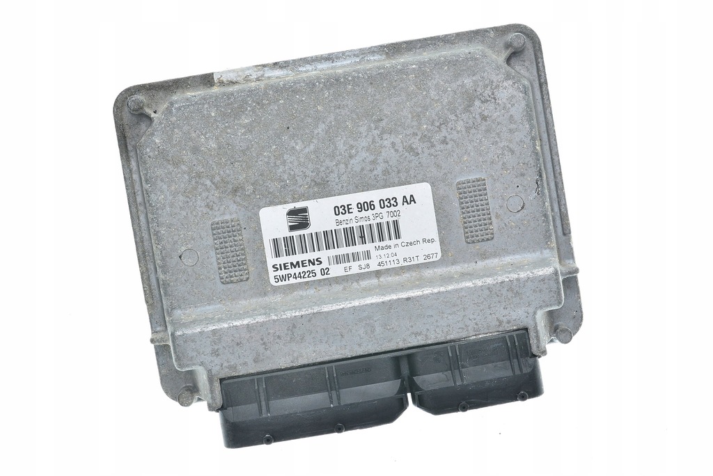 фото №1, Блок керування бортовий комп'ютер двигуна seat оригінальний номер 03e906033aa