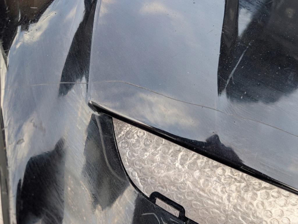 фото №6, Спойлер накладка бампер перед 9y0807061k porsche cayenne sport design 9y0