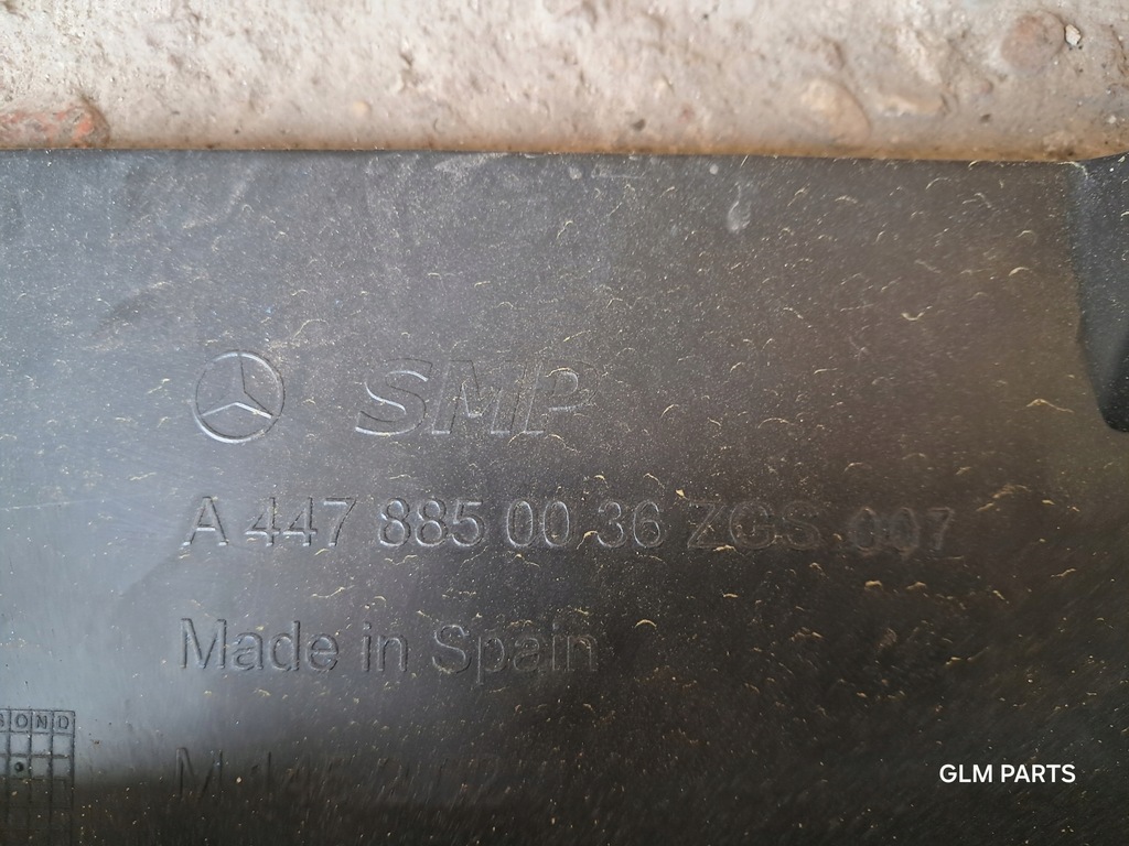 фото №11, Mercedes 447 v klasa amg плита защита нижняя бампера передний a4478850036