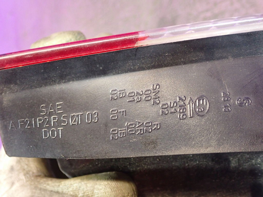 фото №9, Volvo s40 ii 04-07 лампа задняя левая