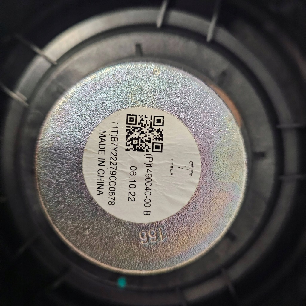 фото №8, Динамик дверь левый перед tesla model x 2022r plaid 1490040-00-b