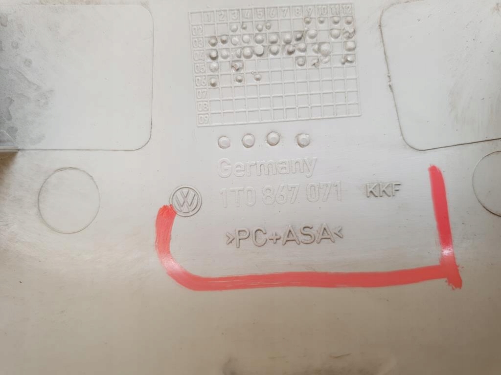 фото №6, Захист поперечина середина задня vw touran i