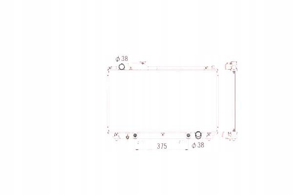 Радиатор воды lexus ls 430 00- 53584 nrf Доставка