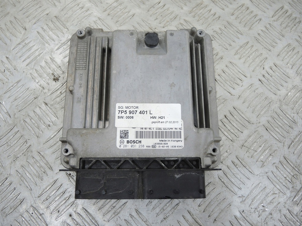 фото №1, Блок керування cayenne 3.0tdi 0281031238 7p5907401l