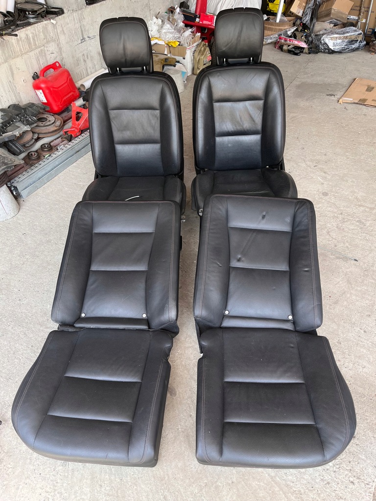 фото №1, Mercedes s-clas w221 сиденья заднее сиденье кожа мониторы