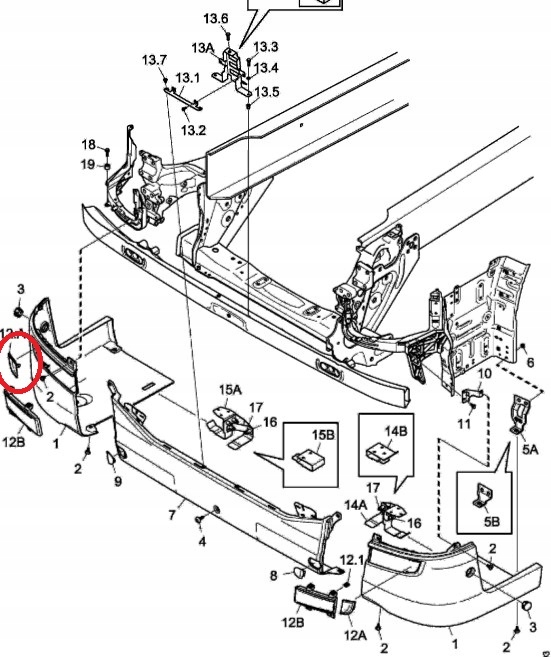 фото №3, Заглушка бампера правая хром scania s / r 17-