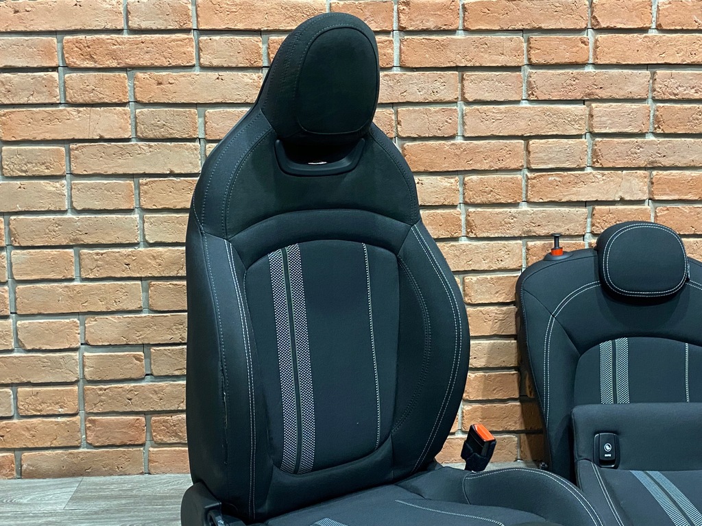 фото №9, Mini cooper f56 jcw сиденья заднее сиденье обшивки комплект