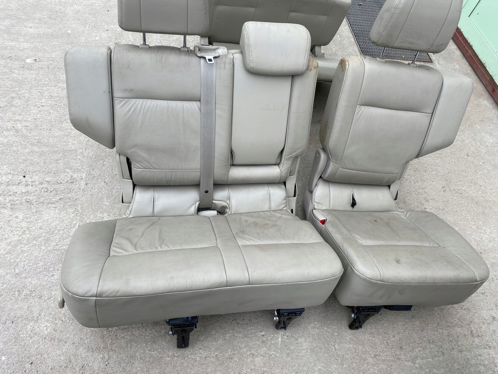 фото №6, Mitsubishi pajero iv сидіння сидіння заднє сидіння шкіра світла 7 осіб