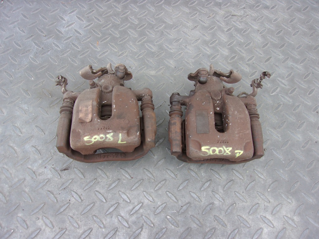 фото №4, Peugeot 3008 i 09-16r суппорт задняя левый правый