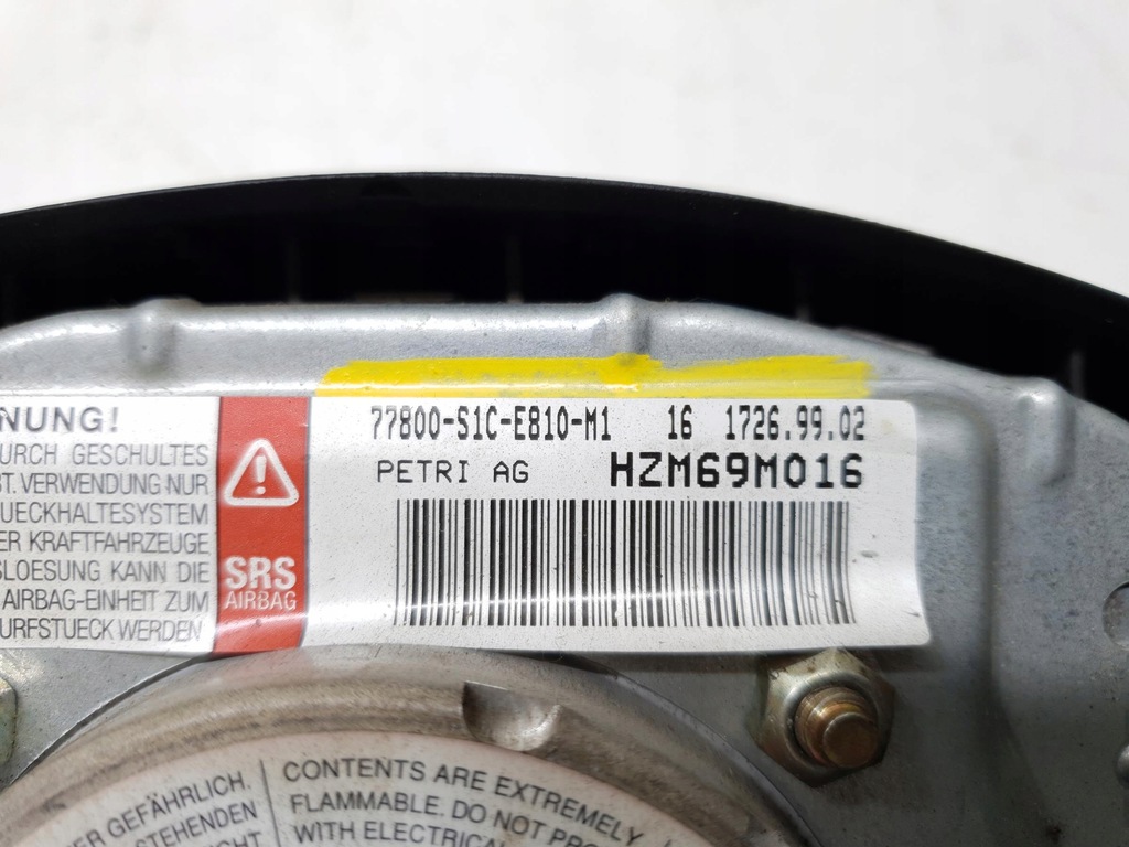 фото №6, Подушка air bag водителя honda accord vi