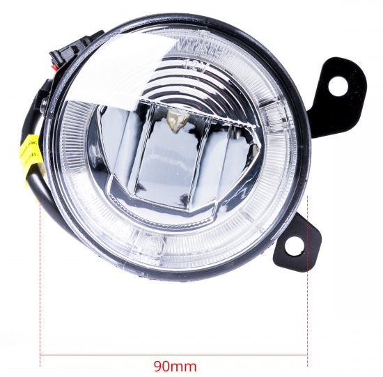 2w1 фонари дневные led + противотуманные фары vw golf v 2003-09 с Разборки