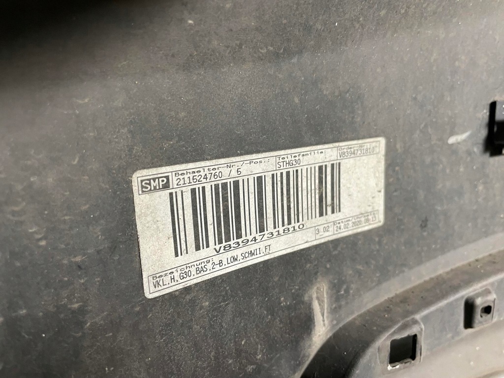 фото №7, Бампер задня задній bmw 5 g30 sedan 2017- повний