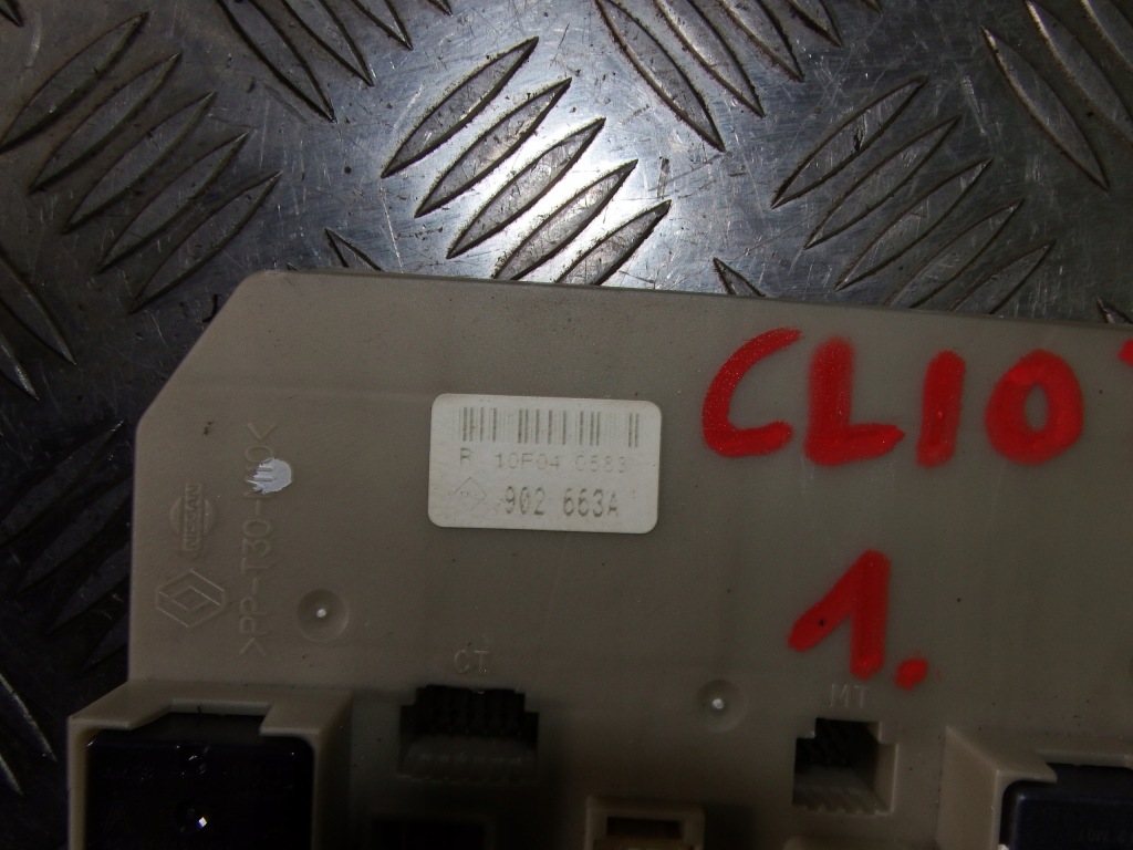 фото №3, Модуль bsi uch коробка предохранителей renault clio iii modus 902663a