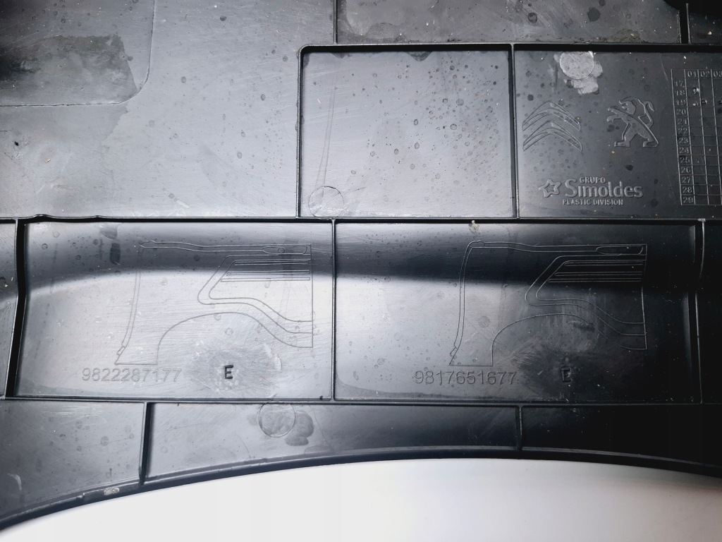 фото №6, Захист обшивка багажника правий combo e berlingo iv partner iv 18- #8911