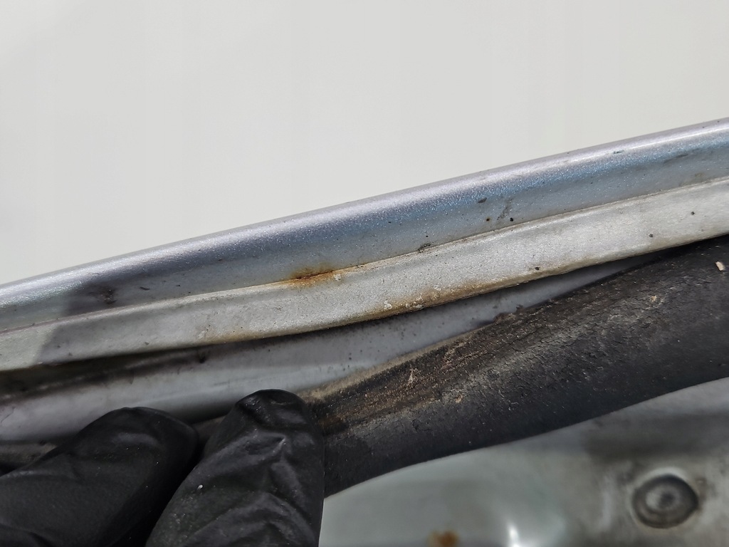 фото №11, Капот передня mitsubishi outlander i 03-06 сріблястий a31