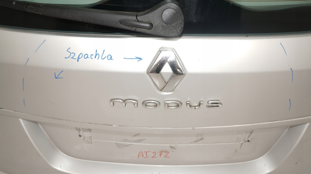 фото №6, Кришка багажника багажника задня renault modus lift 08-12r ted69