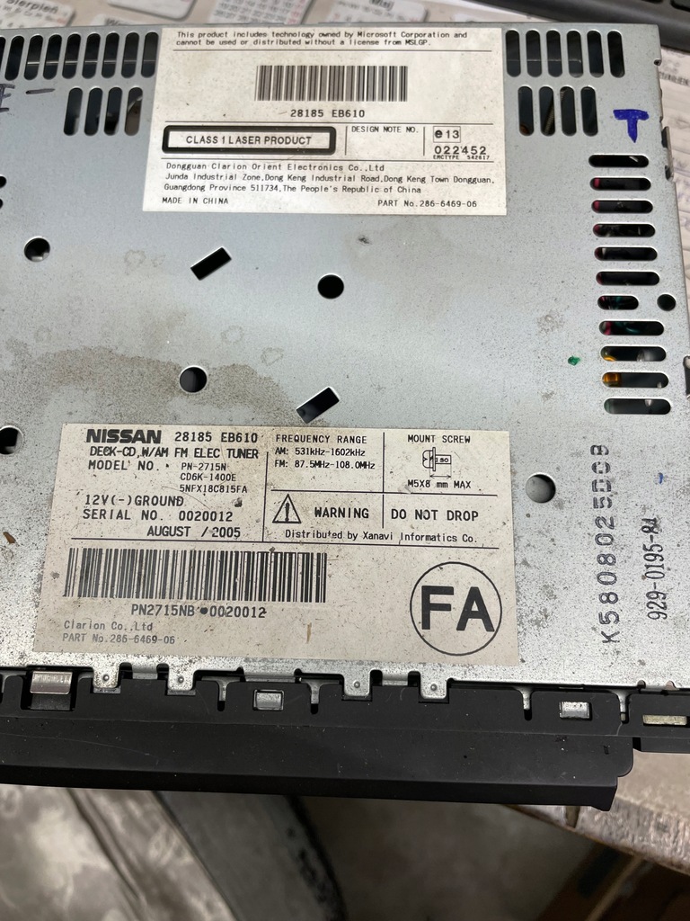 фото №2, D40 радіо тюнер радіо зчитувач dvd 28185eb610