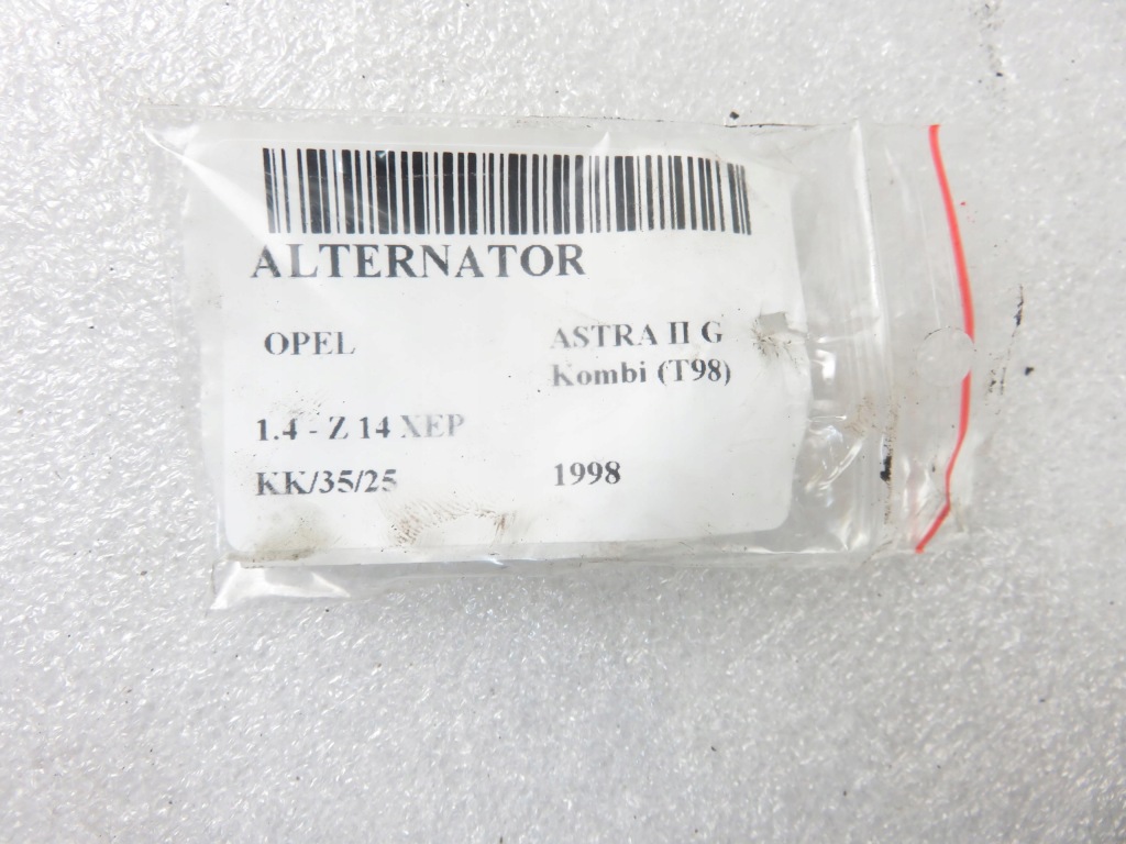 Генератор opel astra 2 g 1.4 0123120001 90413760 Зі Шроту