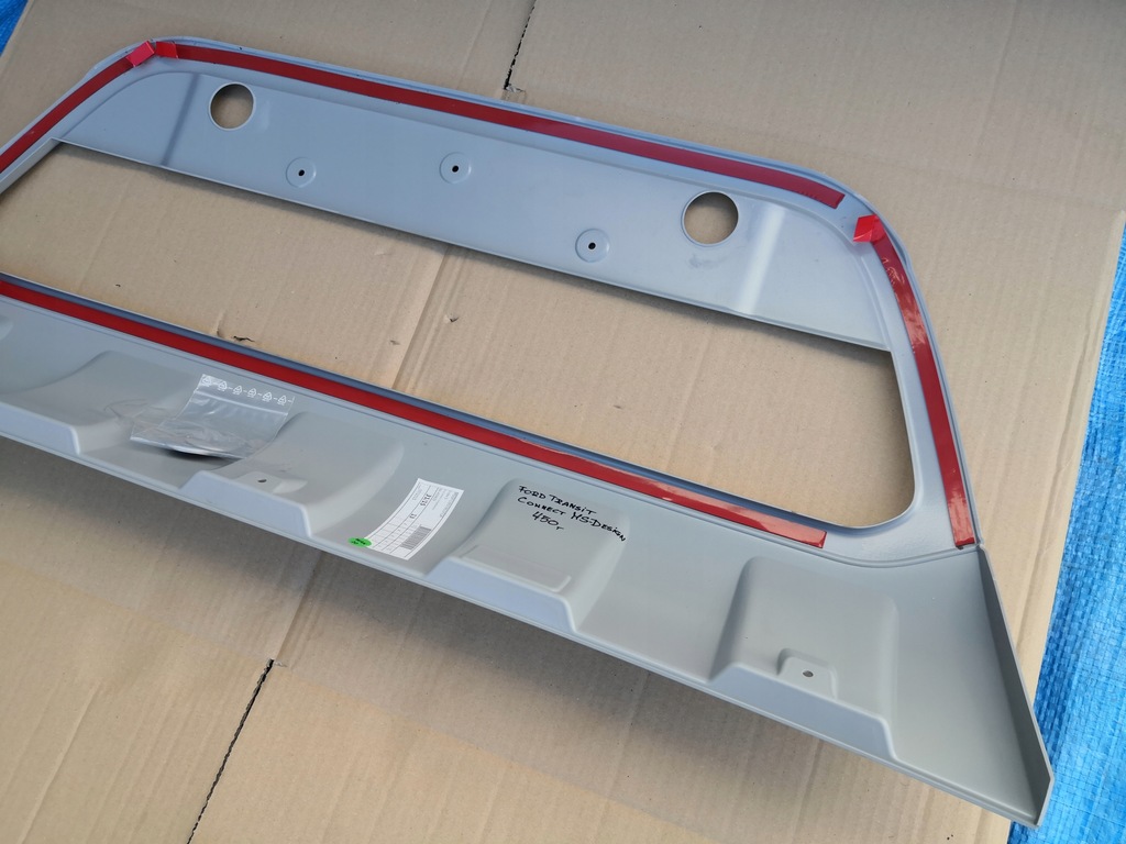 фото №8, Transit connect ms design спойлер накладка бампер